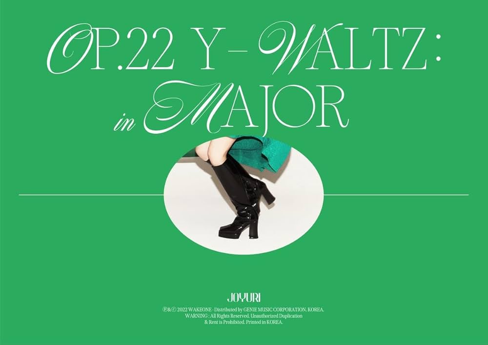 STONE MUSIC IZ*ONE Jo Yuri OP.22 Y-WALTZ : IN MAJOR 1st Mini